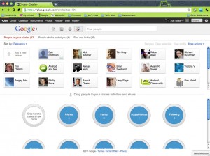 Google Plus Circles